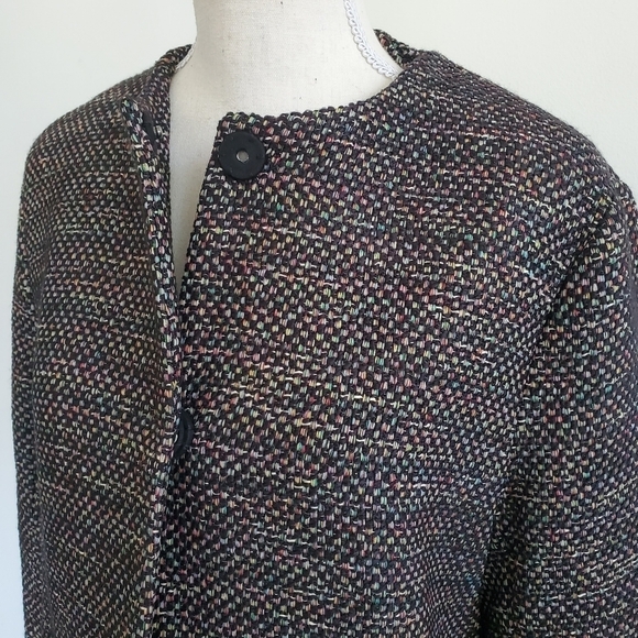 H&M Multi Textured Weave Coat - Picture 4 of 14